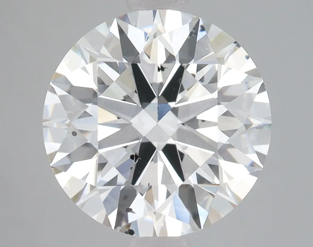 3.2 Carat Certified Round Loose Stone Lab Grown Diamond