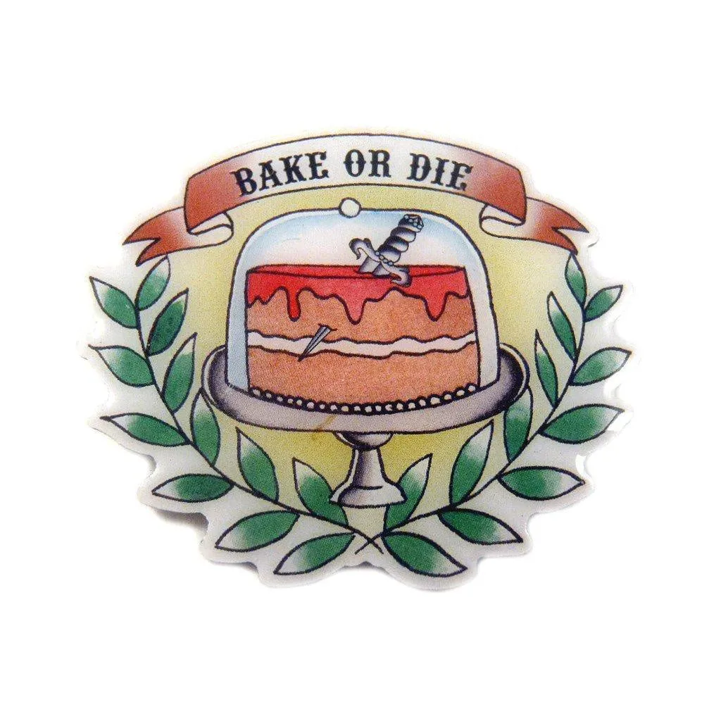 Bake or Die Brooch - Jubly Umph