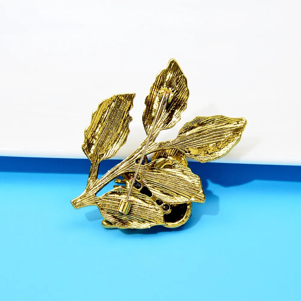 Bee On The Branch Brooches For Women
