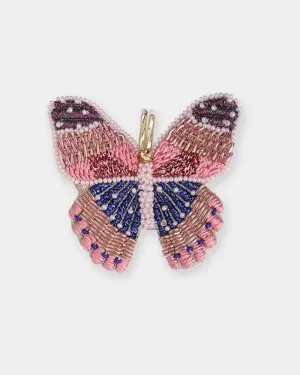 Butterfly Brooch in Pink