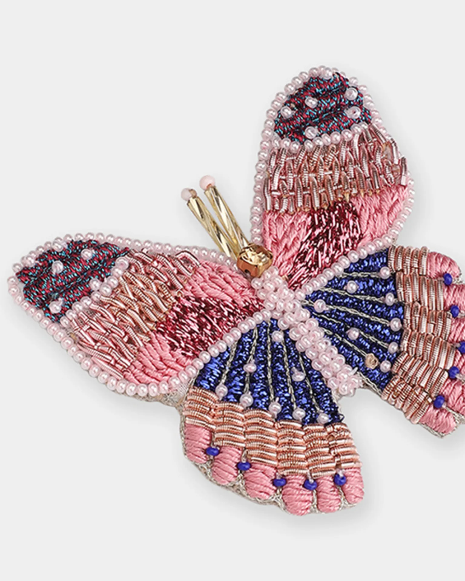 Butterfly Brooch in Pink