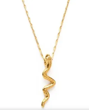 Gold Serpent Necklace