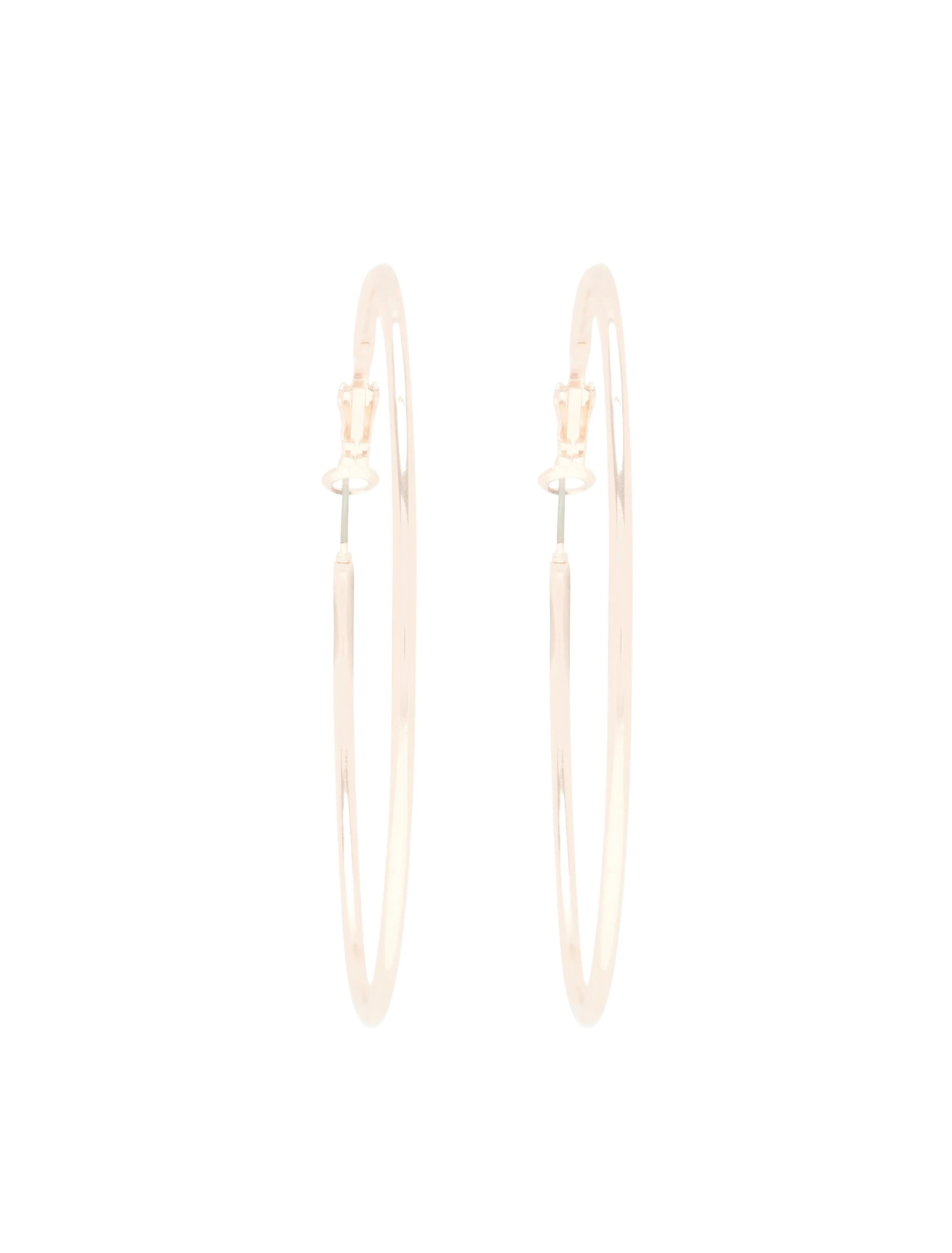 Louise Large Fine Hoop Earrings