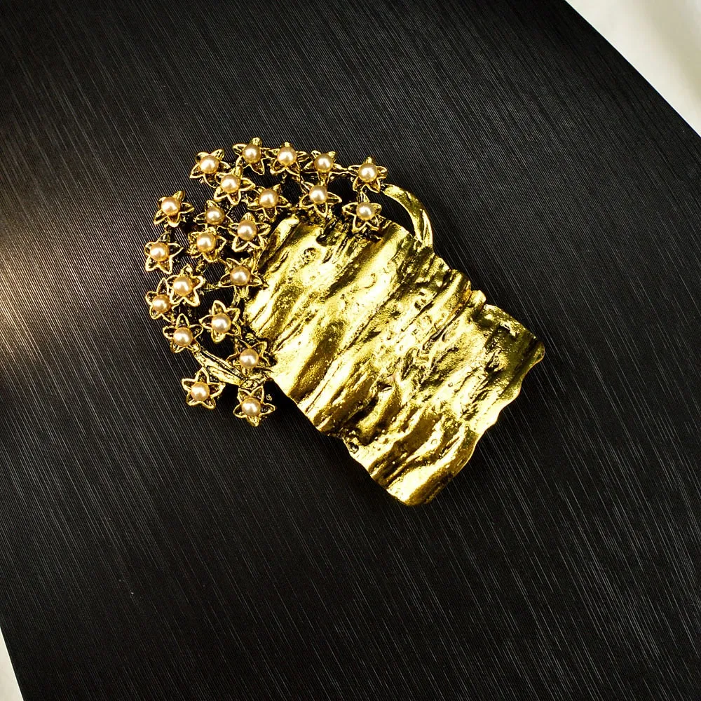 New Vintage Palace Style FLower Brooches For Women And Men