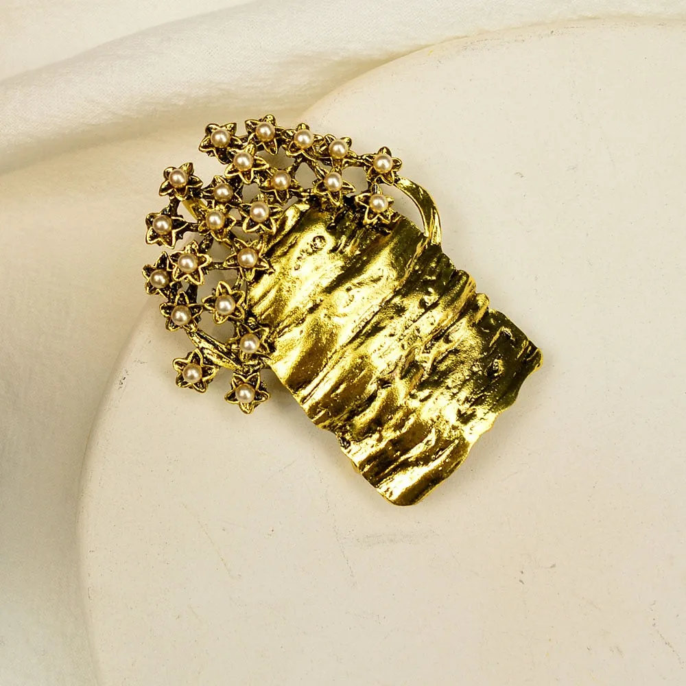 New Vintage Palace Style FLower Brooches For Women And Men