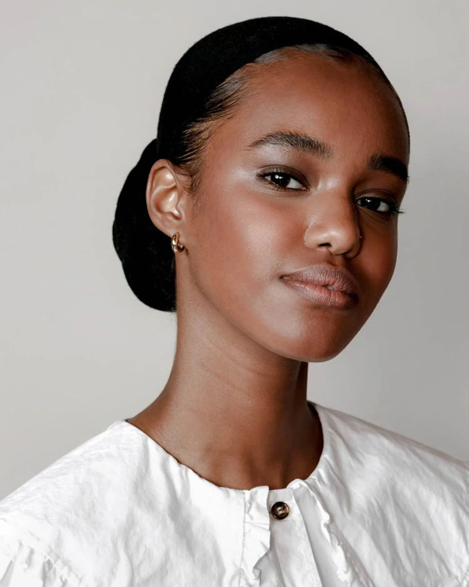 Small Abbie Hoops – Gold Plated