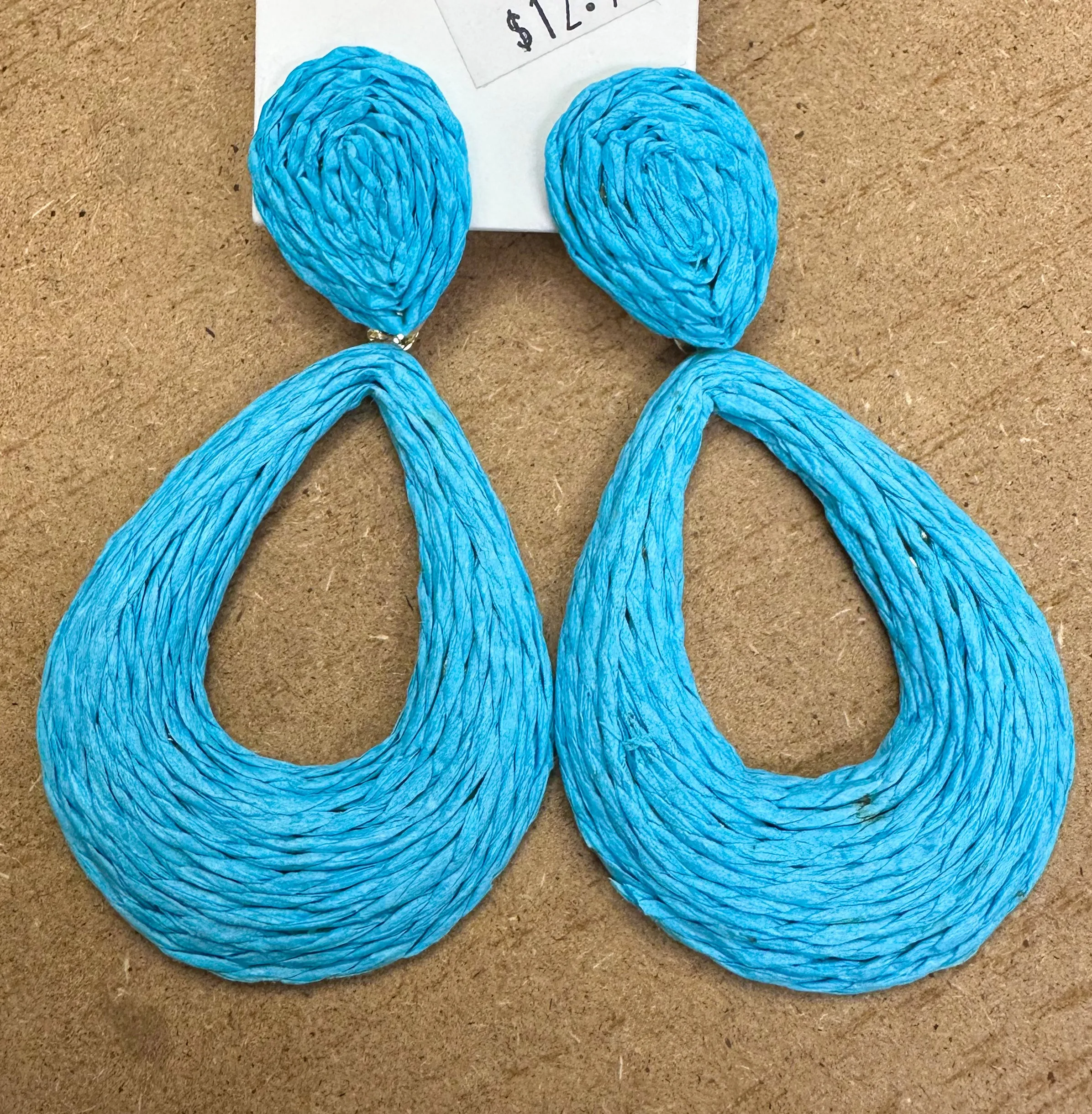 Turquoise Large Drop Earrings