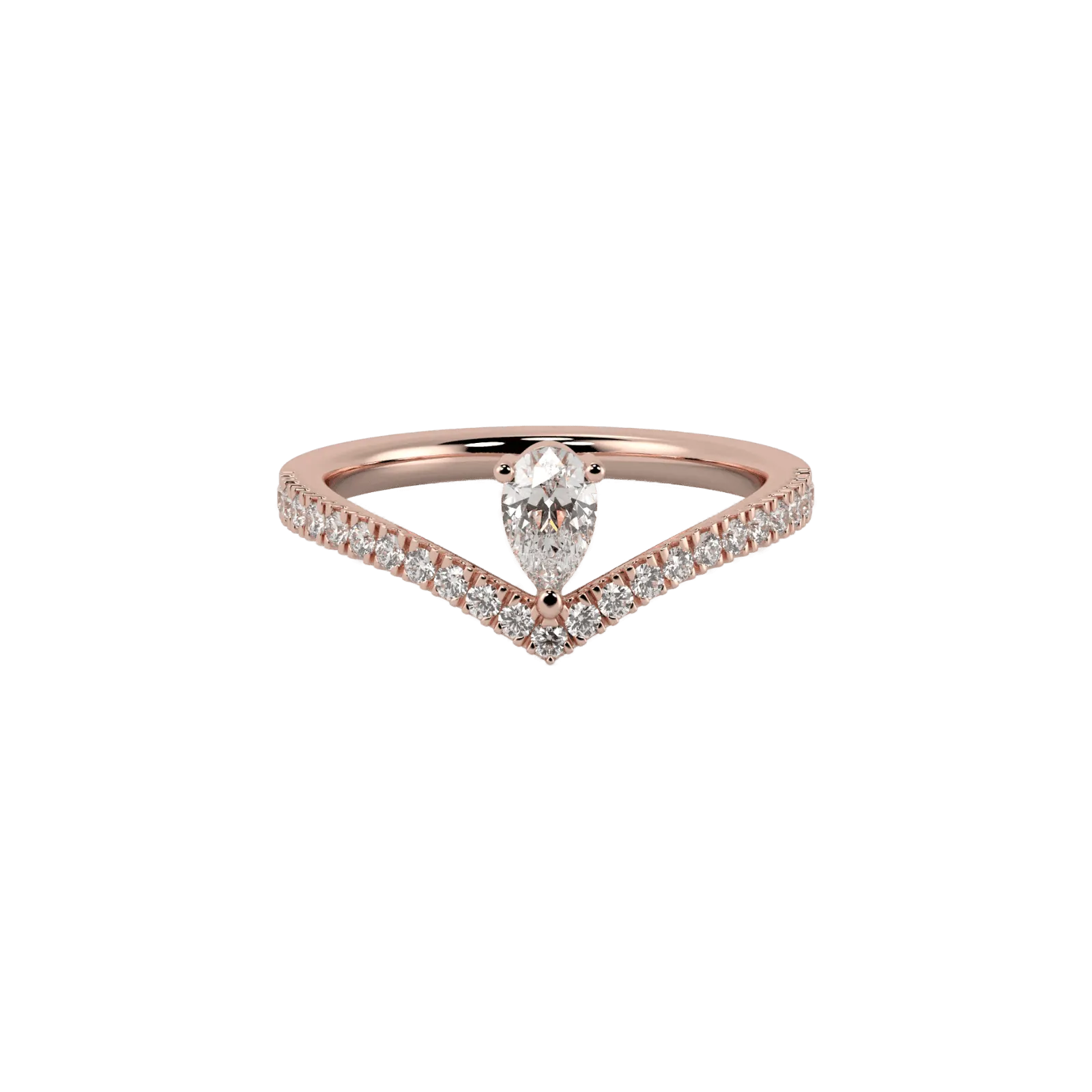 Vintage drop ring